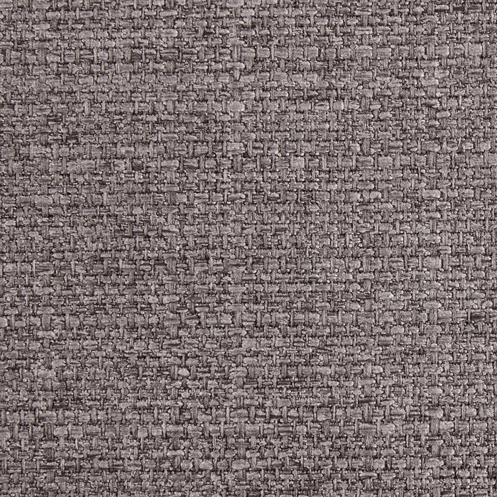 Eden Counter-Height Stool with Linen-Look Fabric, Metal - Grey