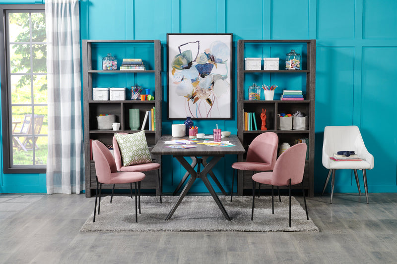 Acrylic Blue Flower - 31\" x 41\"