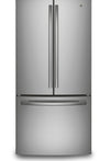 GE 33\" 24.8 Cu. Ft. French-Door Refrigerator - Stainless Steel Fingerprint Resistant - GNE25DYRKFS