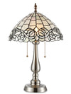 Jasmin 23\" Tiffany Style Hand-Blown Glass Table Lamp