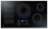 Samsung 36\" 5-Element Smart Induction Cooktop with Flex Zone & Virtual Flame Technology™ - Black Stainless Steel - NZ36K7880UG/AA