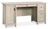 Edge Water 59.06\" Computer Office Desk - Chalked Chestnut
