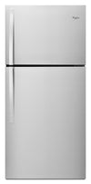 Whirlpool 30\" 19.2 Cu. Ft. Top-Mount Refrigerator - Monochromatic Stainless Steel - WRT549SZDM