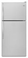 Whirlpool 30\" 18.3 Cu. Ft. Top-Mount Refrigerator - Monochromatic Stainless Steel - WRT148FZDM