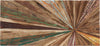 Wood Abstract Wall Decor – 39\" x 18\"