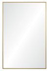 Gold Iron-Framed Mirror - 23.5\" x 35.5\"