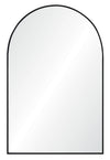 Black Arch-Shaped Mirror - 24\" x 36\"
