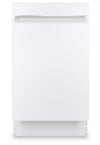 Profile 18\" 47 dBA Built-In Top-Control Dishwasher with Calrod Heater - White - PDT145SGLWW