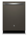 GE 24\" 47 dBA Built-In Top-Control Dishwasher with Dry Boost Technology - Slate - GDT650SMVES