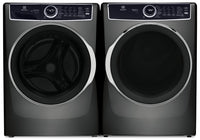 Electrolux 5.2 Cu. Ft. Front-Load Washer and 8 Cu. Ft. Gas Dryer - Titanium