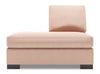 Sofa Lab Track LAF Chaise Return - Pax Rose