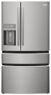 Frigidaire Gallery 36\" 21.5 Cu. Ft. Counter-Depth 4-Door French-Door Refrigerator - Smudge-Proof® Stainless Steel - GRMC2273CF