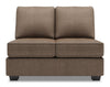 Sofa Lab Roll Armless Loveseat - Luna Praline