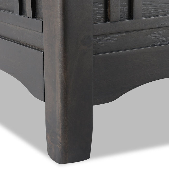 Dena Counter-Height Dining Table with 42-60\"W Extension, Round  - Grey