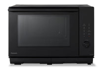 Panasonic 1 Cu. Ft. Countertop Microwave with Combination Steam Oven and Large Area Flat Cavity - Bl…