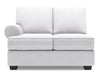 Sofa Lab Roll LAF Loveseat - Pax Ice
