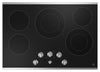 GE 30\" 5-Element Electric Cooktop - Stainless - JEP5030STSS