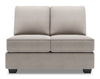 Sofa Lab Roll Armless Loveseat - Pax Slate
