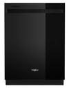 Whirlpool 24\" 50 dBA Built-In Top-Control Dishwasher - Black - WDT740SALB