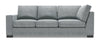 Sofa Lab Track LAF Sofa Return - Luna Pewter