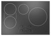 Cafe 30\" 4-Element Electric Cooktop - Black - CHP90301TBB