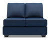 Sofa Lab Roll Armless Loveseat - Pax Navy