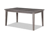 Krew Dining Table, Melamine, 60\"W - Grey