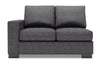 Sofa Lab Track LAF Loveseat - Luxury Charcoal