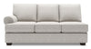 Sofa Lab Roll LAF Sofa - Luxury Silver