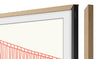 Samsung Customizable Bezel for 55\" The Frame TV - Modern Teak