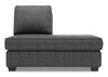 Sofa Lab Roll RAF Chaise Return - Luxury Charcoal