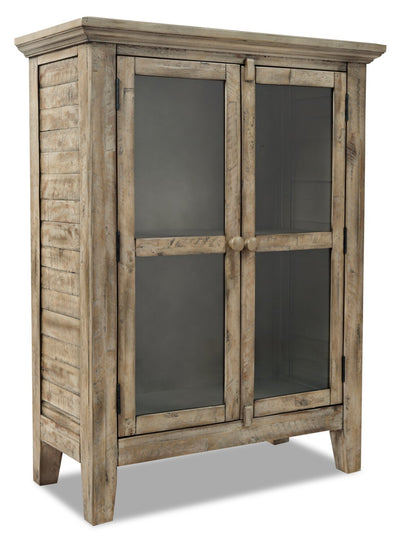 Rocco Wood Accent Cabinet – Small - Rustic style Accent Cabinet in Natural Wood Acacia
