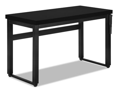 Kai Height-Adjustable Desk - Black