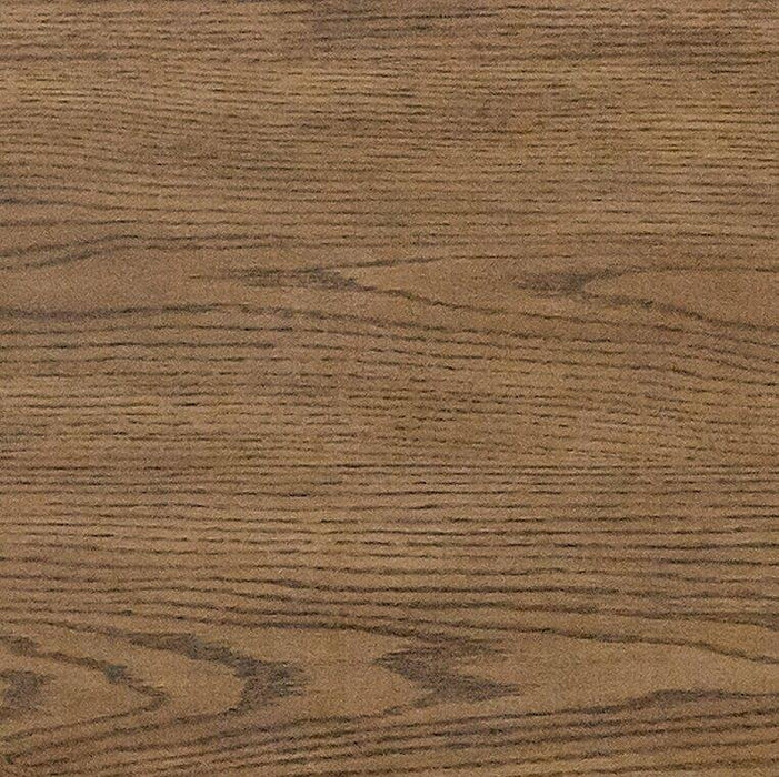 Dena Counter-Height Dining Table with 42-60\"W Extension, Round  - Oak Brown