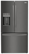 Frigidaire Gallery 36\" 22.6 Cu. Ft. Counter-Depth French-Door Refrigerator - Smudge-Proof® Black Stainless Steel - GRFC2353AD