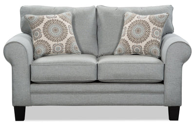 Tula Fabric Loveseat - Mist