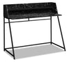 Lawson 47.25\" Office Desk - Black Marble-Look