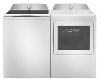 Profile 5.8 Cu. Ft. Top-Load Washer and 7.4 Cu. Ft. Electric Dryer - White