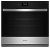 Whirlpool 30\" 4.3 Cu. Ft. Electric Single Wall Oven with True Convection - Fingerprint Resistant Stainless Steel - WOES7030PZ