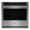 Maytag 30\" 5 Cu. Ft. Electric Single Wall Oven with True Convection - Fingerprint Resistant Stainless Steel - MOES6030LZ