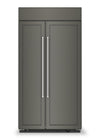 KitchenAid 42\" 25.5 Cu. Ft. Side-by-Side Refrigerator - Panel Ready - KBSN702MPA