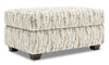 Made in Canada Customizable Sofa Lab The Trunk 39\" Fabric Storage Ottoman - Mineral Multicolour