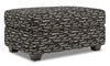 Made in Canada Customizable Sofa Lab The Trunk 39\" Fabric Storage Ottoman - Peppercorn Multicolour