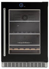 Silhouette Reserve 23.9\" 5 Cu. Ft. Single-Door Beverage Centre - Black - SRVBC050R