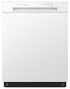 LG 24\" 52 dBA Built-In Front-Control Dishwasher with Dynamic Dry - White - LDFC2423W
