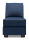 Sofa Lab Roll Armless Chair - Pax Navy