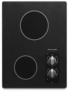 KitchenAid 15\" 2-Element Electric Cooktop - Black - KECC056RBL