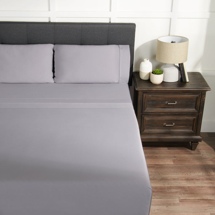 BEDGEAR Hyper-Wool™ Performance 4-Piece King Sheet Set - Light Grey