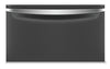 Maytag 15.5\" H Laundry Pedestal w/Storage Drawer - Volcano Black