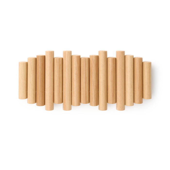 Umbra Picket Rail Wall Hooks - Natural